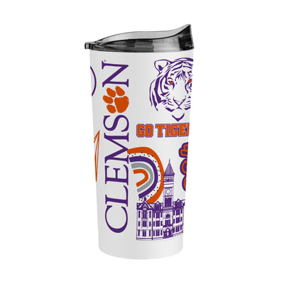 Clemson 20oz Native Powder Coat Tumbler