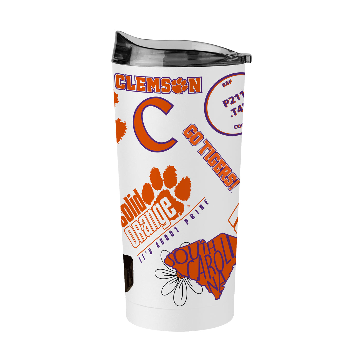 Clemson 20oz Native Powder Coat Tumbler