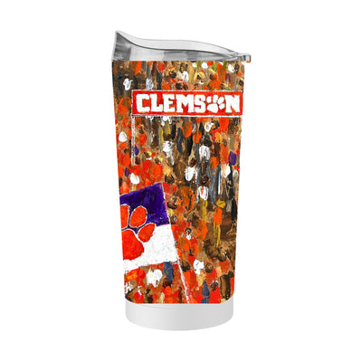 Clemson 20oz Collector Powder Coat Tumbler