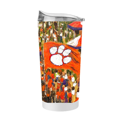 Clemson 20oz Collector Powder Coat Tumbler