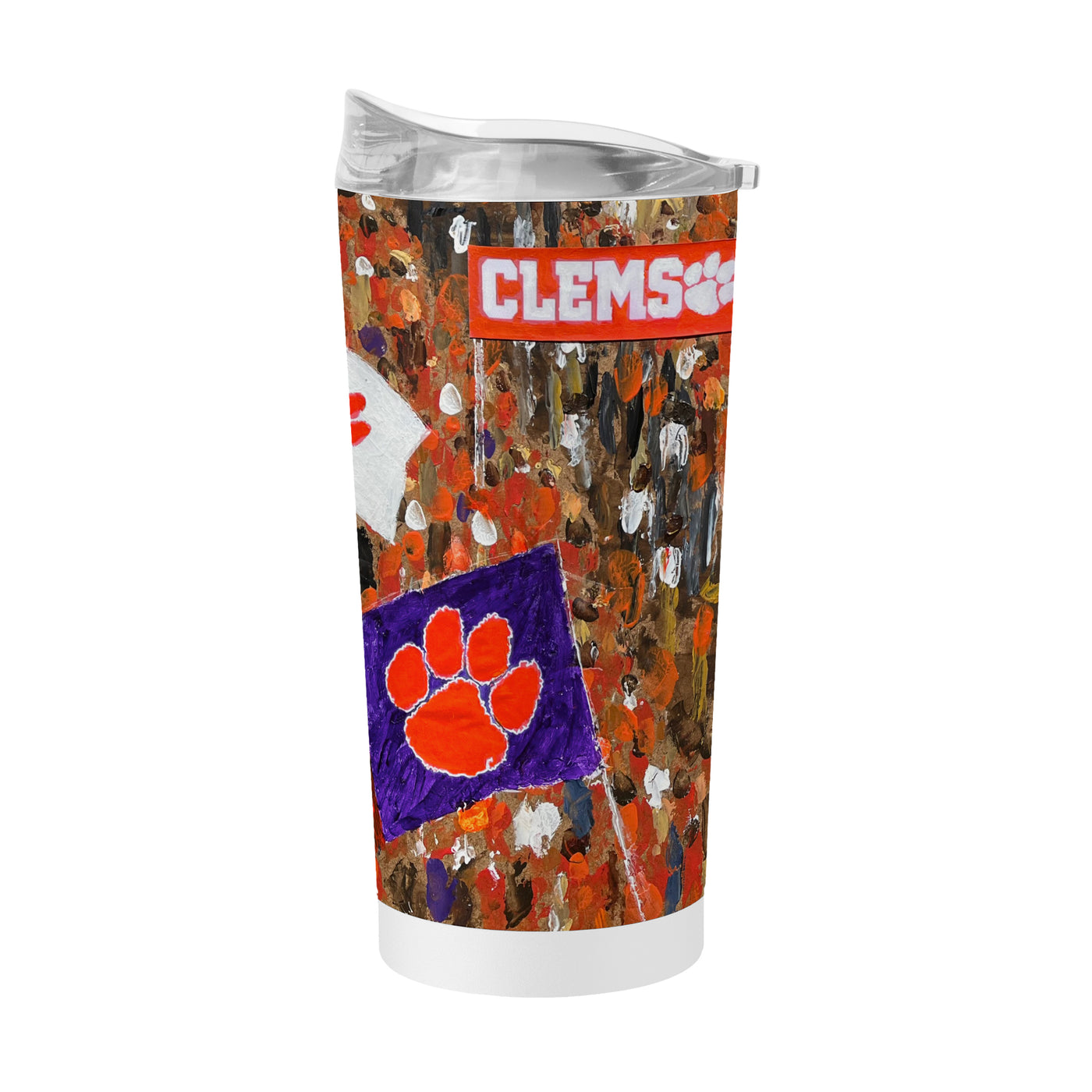 Clemson 20oz Collector Powder Coat Tumbler