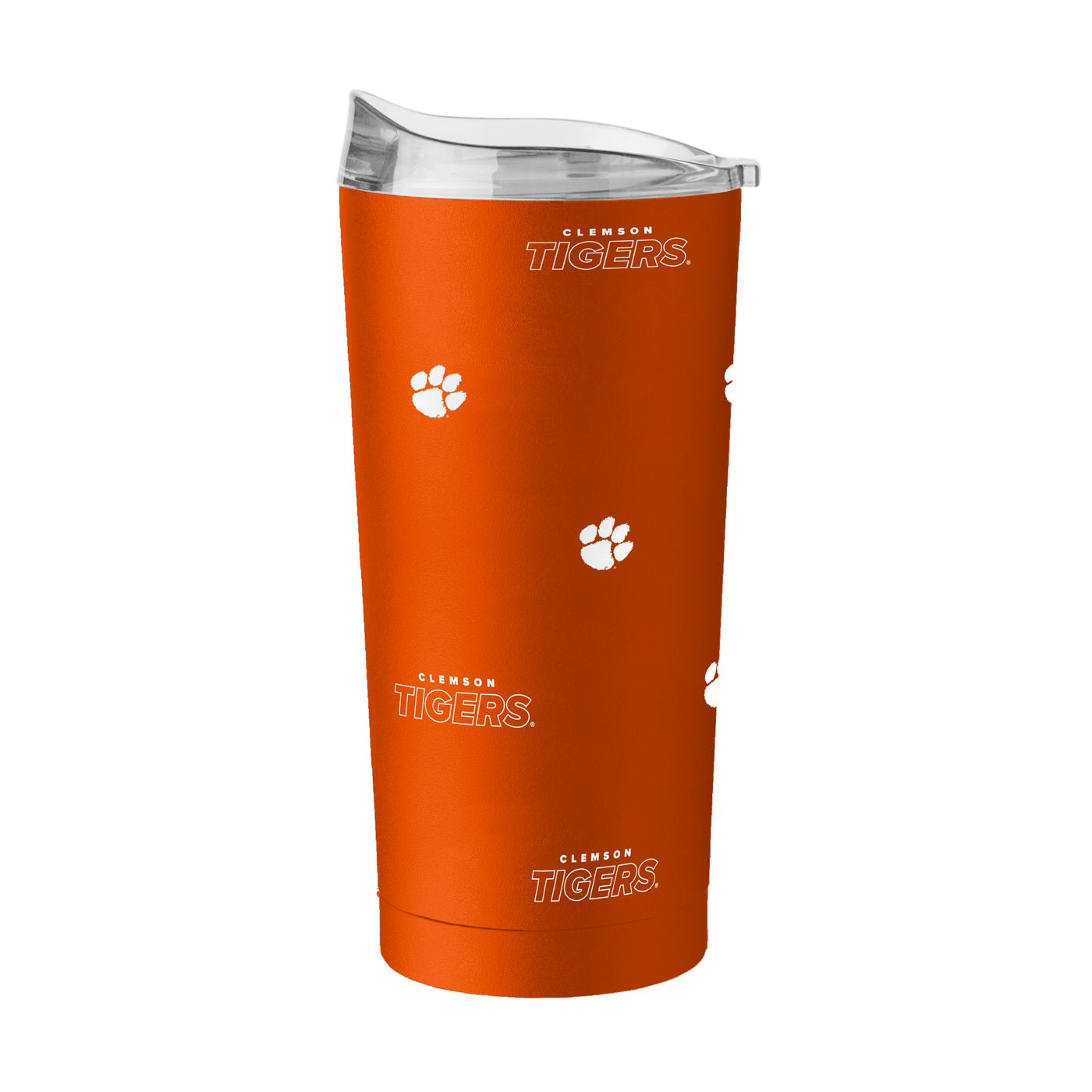Clemson 20oz Step And Repeat Powder Coat Tumbler