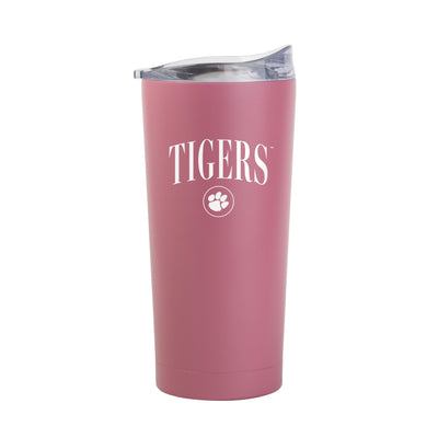 Clemson 20oz Cinch Berry Powder Coat Tumbler