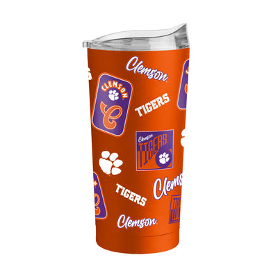 Clemson 20oz Dreamweave Powder Coat Tumbler