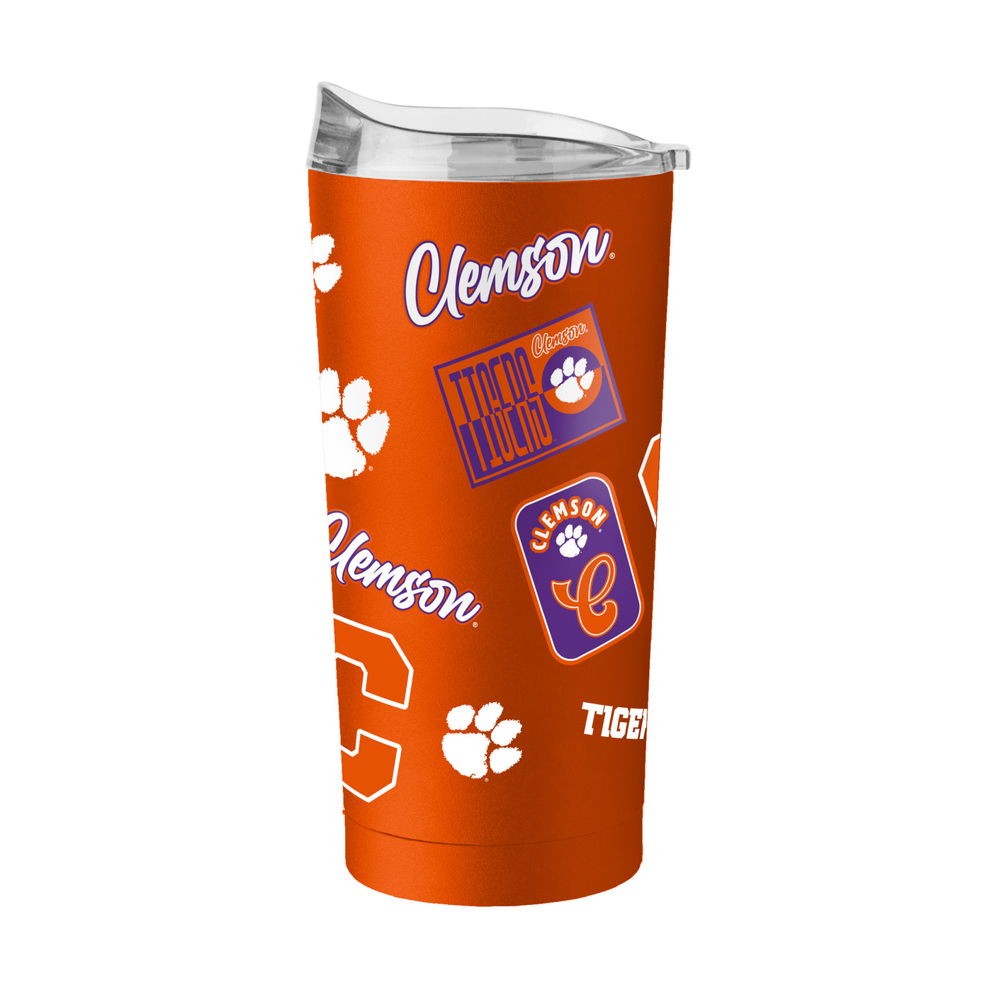 Clemson 20oz Dreamweave Powder Coat Tumbler