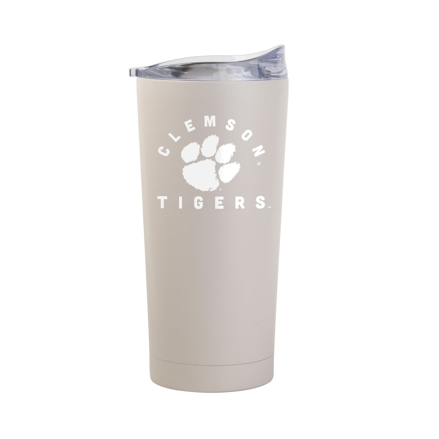 Clemson 20oz Archway Sand Powder Coat Tumbler