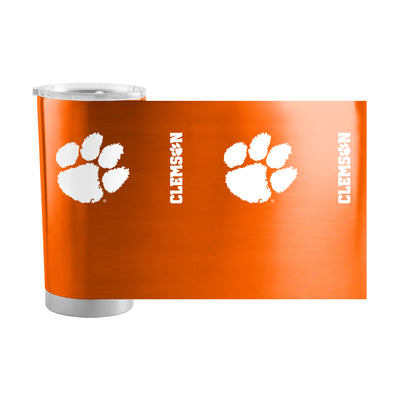 Clemson 1 Color 20oz Gameday Stainless Tumbler