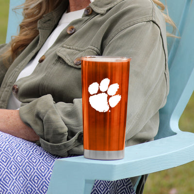 Clemson 20oz Gameday Stainless Tumbler - Logo Brands