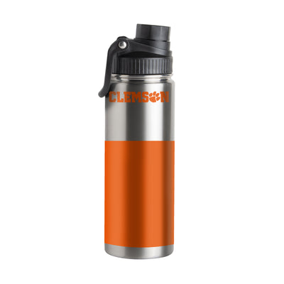 Clemson 21oz Colorblock Twist Top Water Bottle