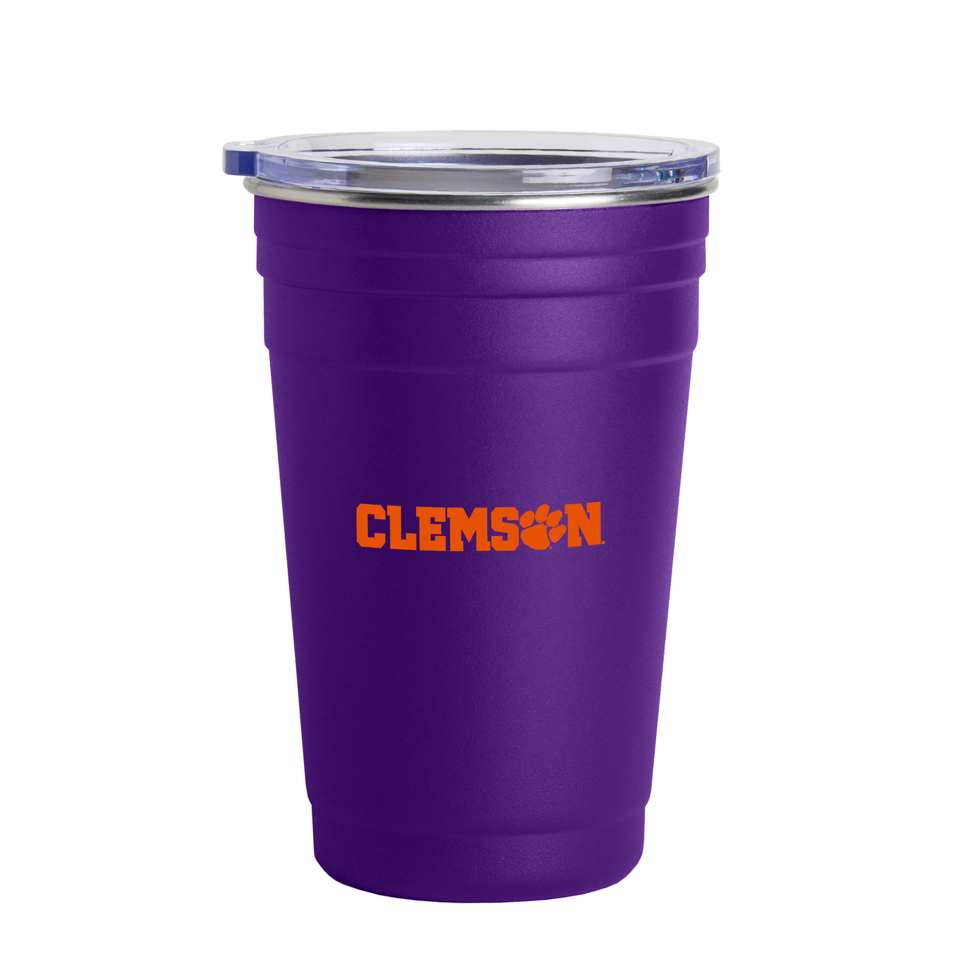 Clemson Purple 22oz Flipside Stainless Cup