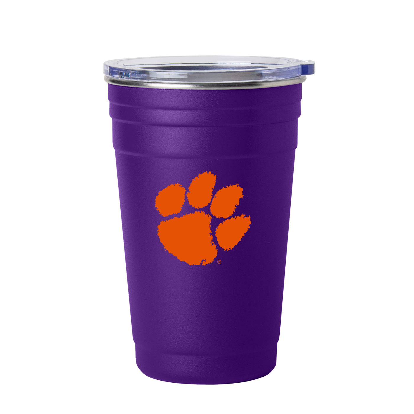 Clemson Purple 22oz Flipside Stainless Cup