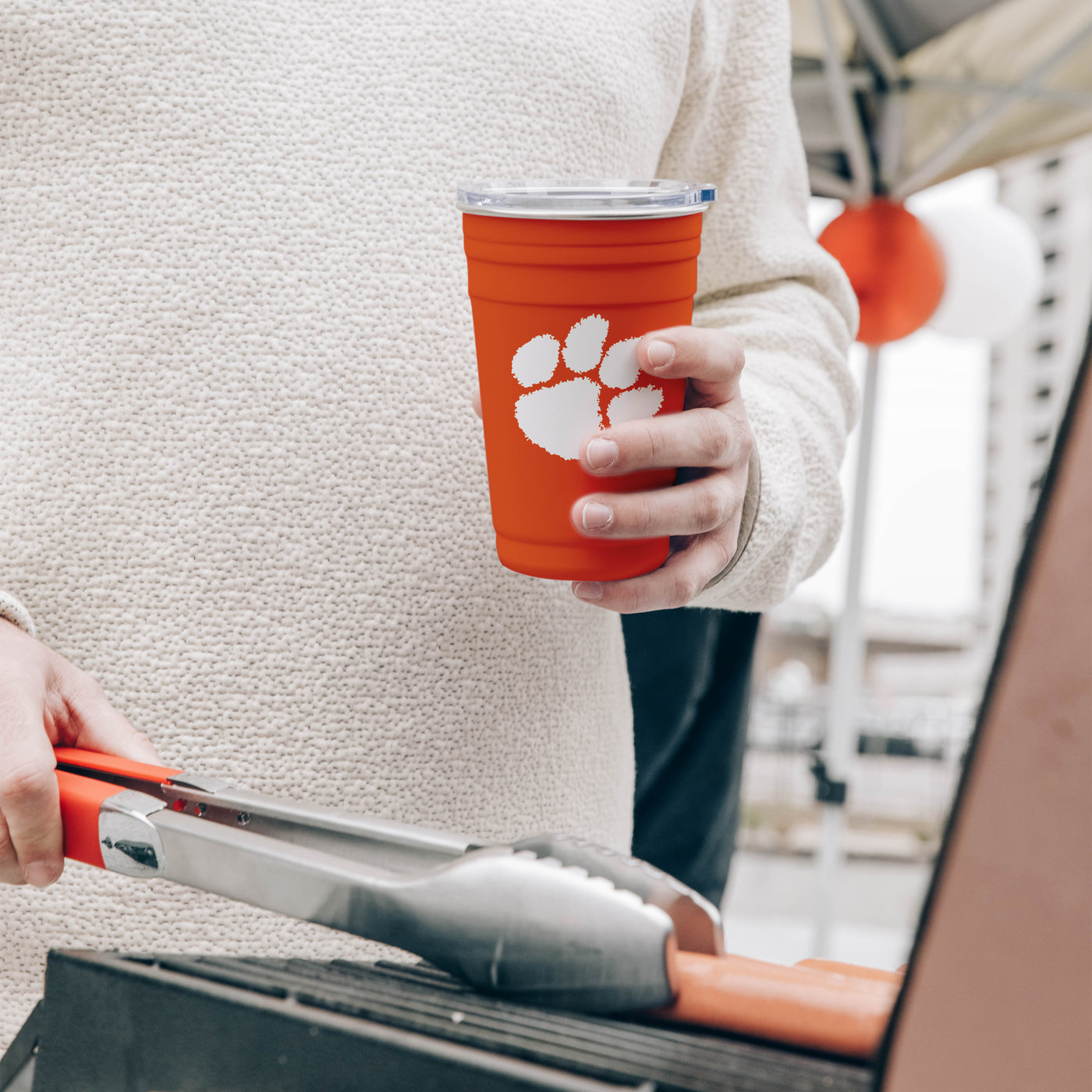 Clemson 22oz Flipside Stainless Cup