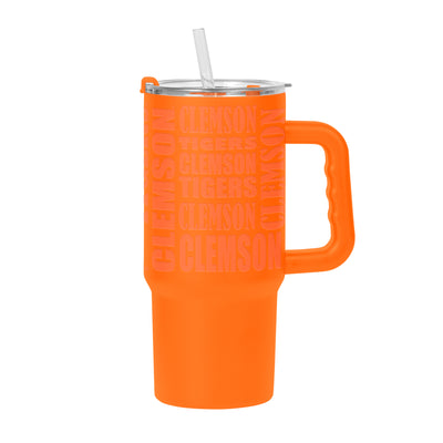 Clemson 24oz Replay Tumbler w/Handle
