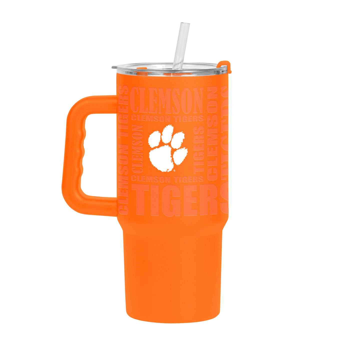 Clemson 24oz Replay Tumbler w/Handle