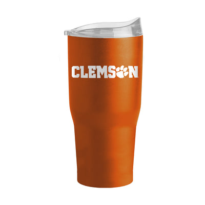 Clemson 30oz Flipside Powder Coat Tumbler - Logo Brands