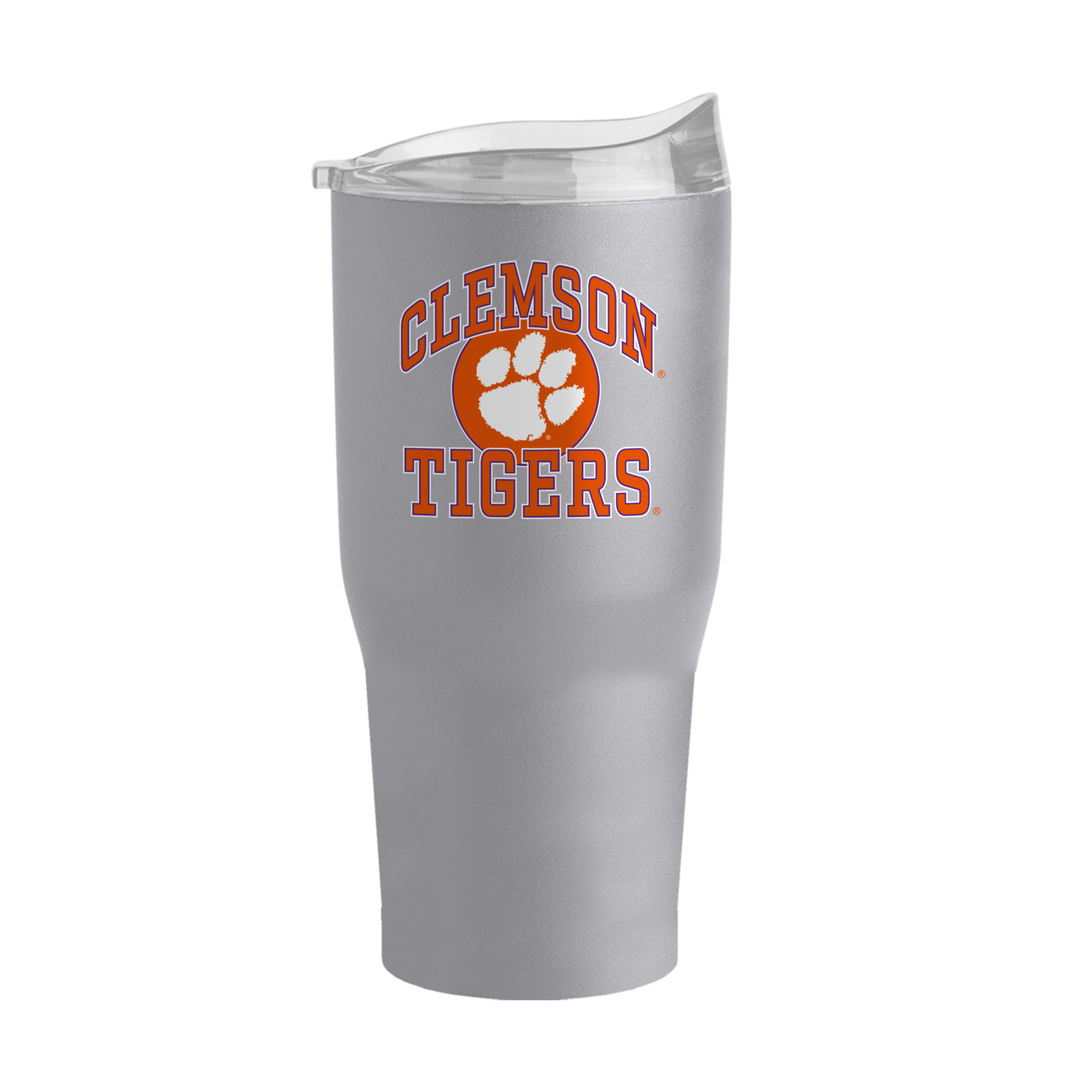 Clemson 30oz Athletic Powder Coat Tumbler