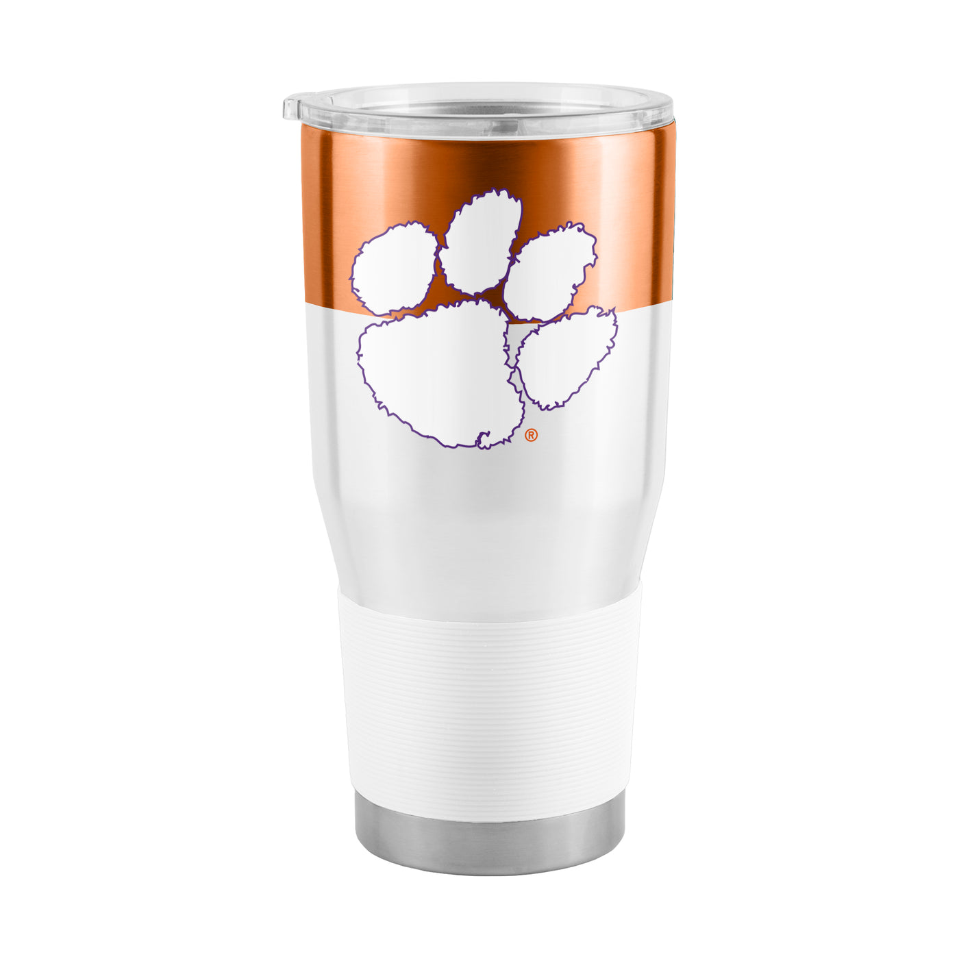 Clemson 30oz Colorblock Stainless Tumbler
