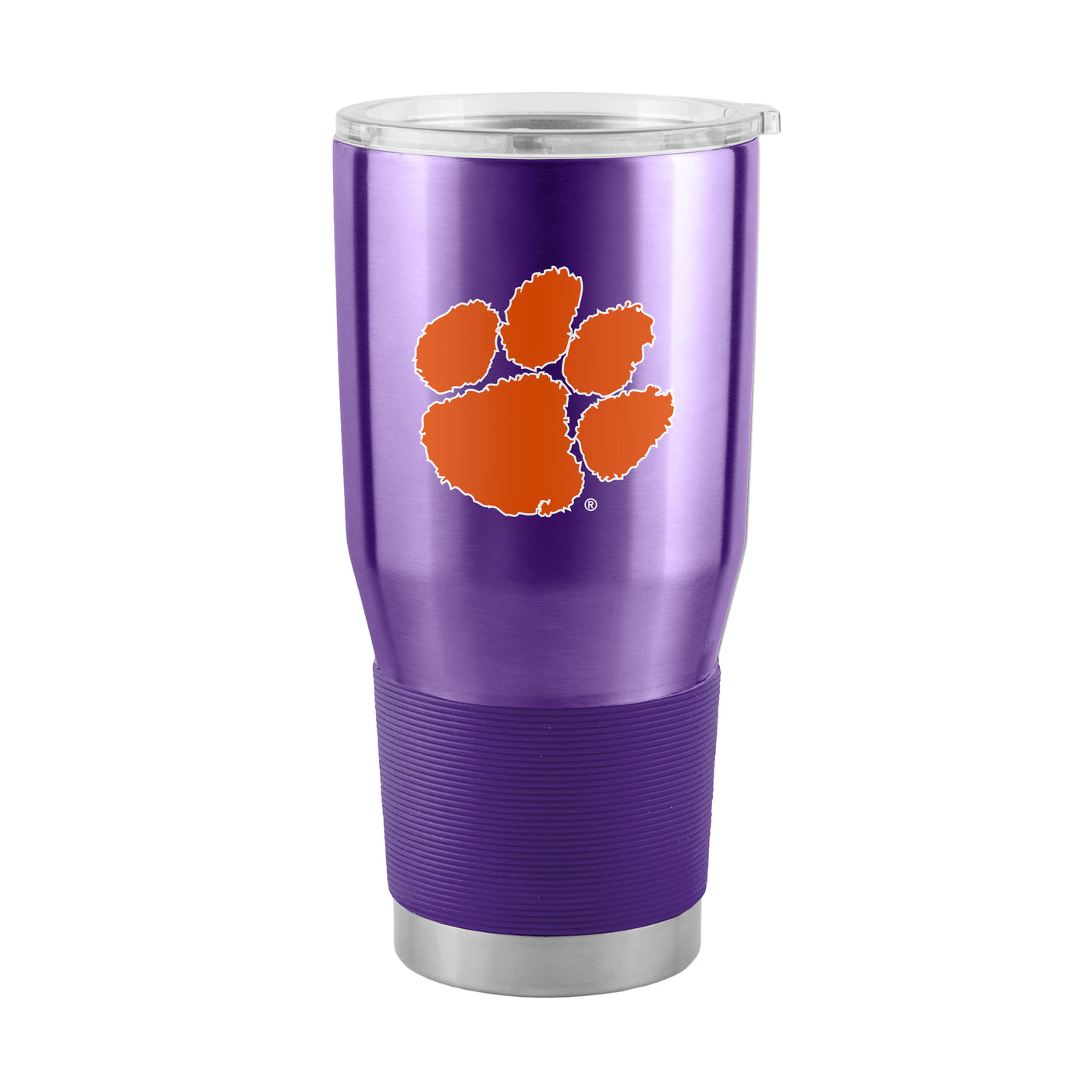 Clemson 30oz Purple Gameday Stainless Steel Tumbler