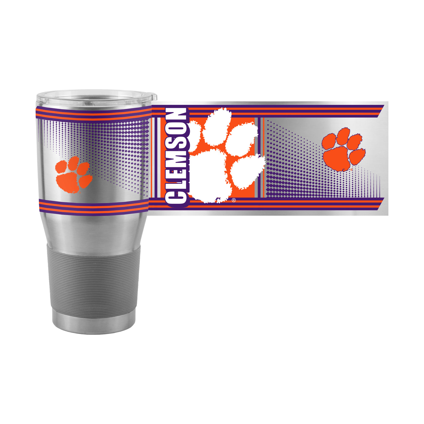 Clemson Hero 30oz Stainless Tumbler - Logo Brands