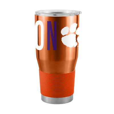 Clemson 30oz Overtime Stainless Tumbler - Logo Brands