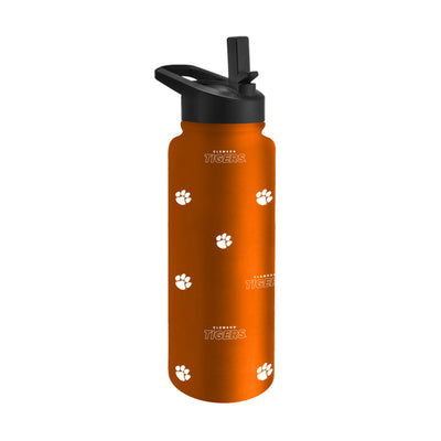 Clemson 34oz Step And Repeat Quencher Bottle