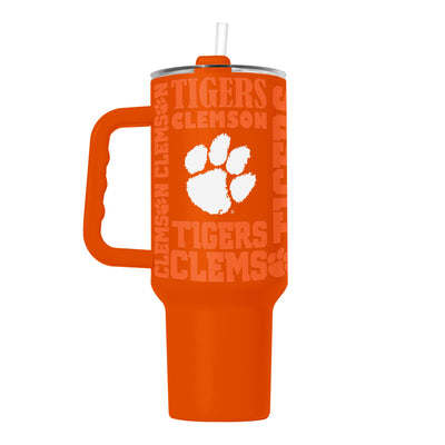 Clemson 40oz Replay Powder Coat Tumbler - Logo Brands