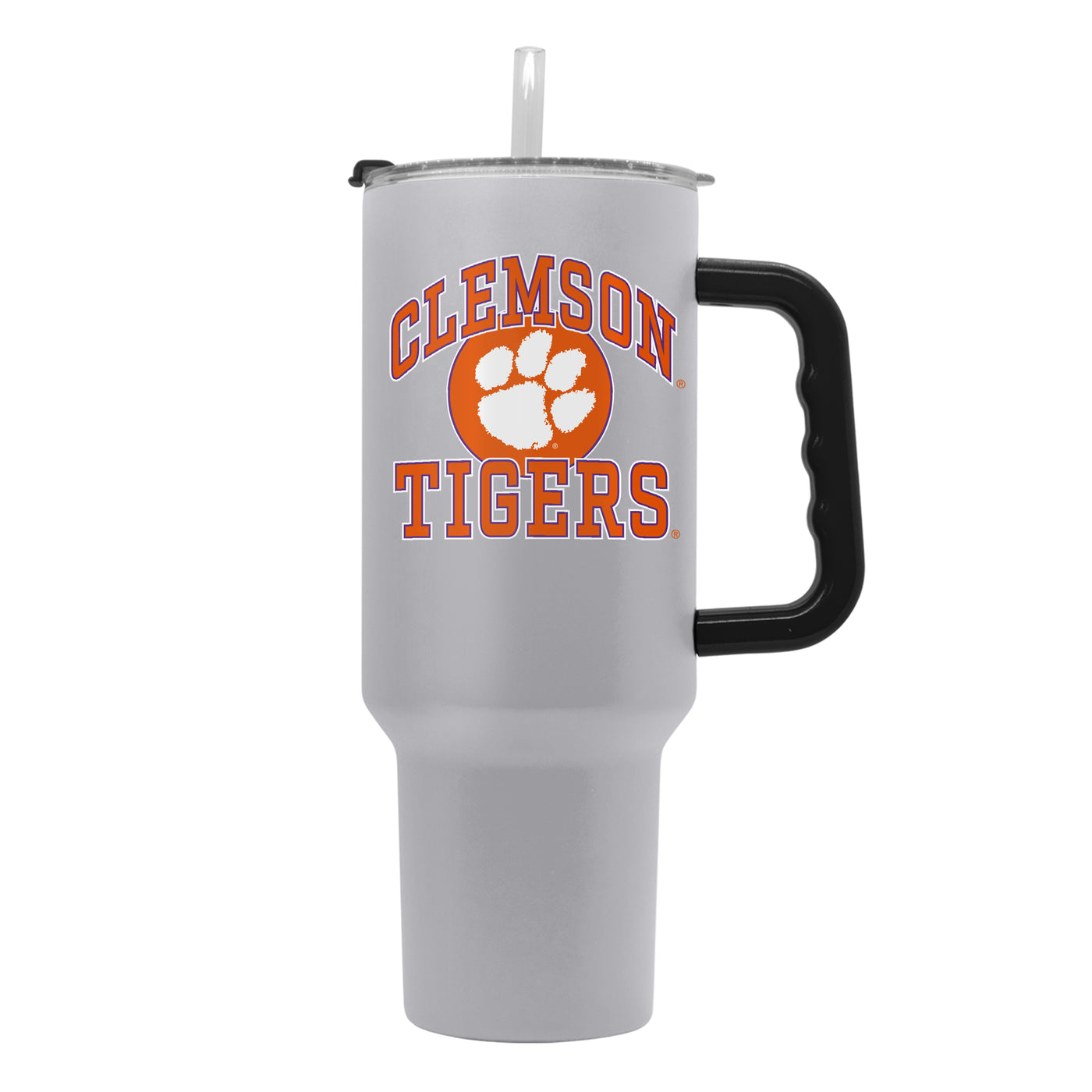 Clemson 40oz Athletic Powder Coat Tumbler