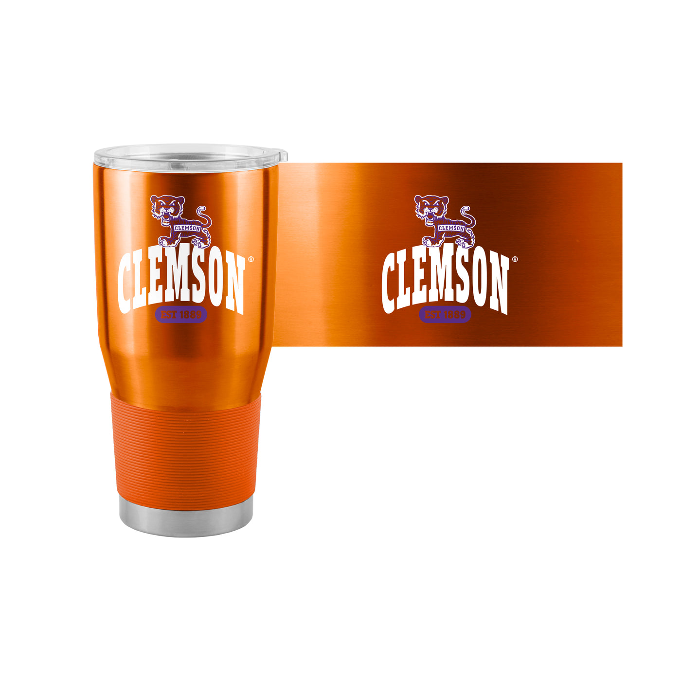 Clemson 30oz Arch Stainless Steel Tumbler