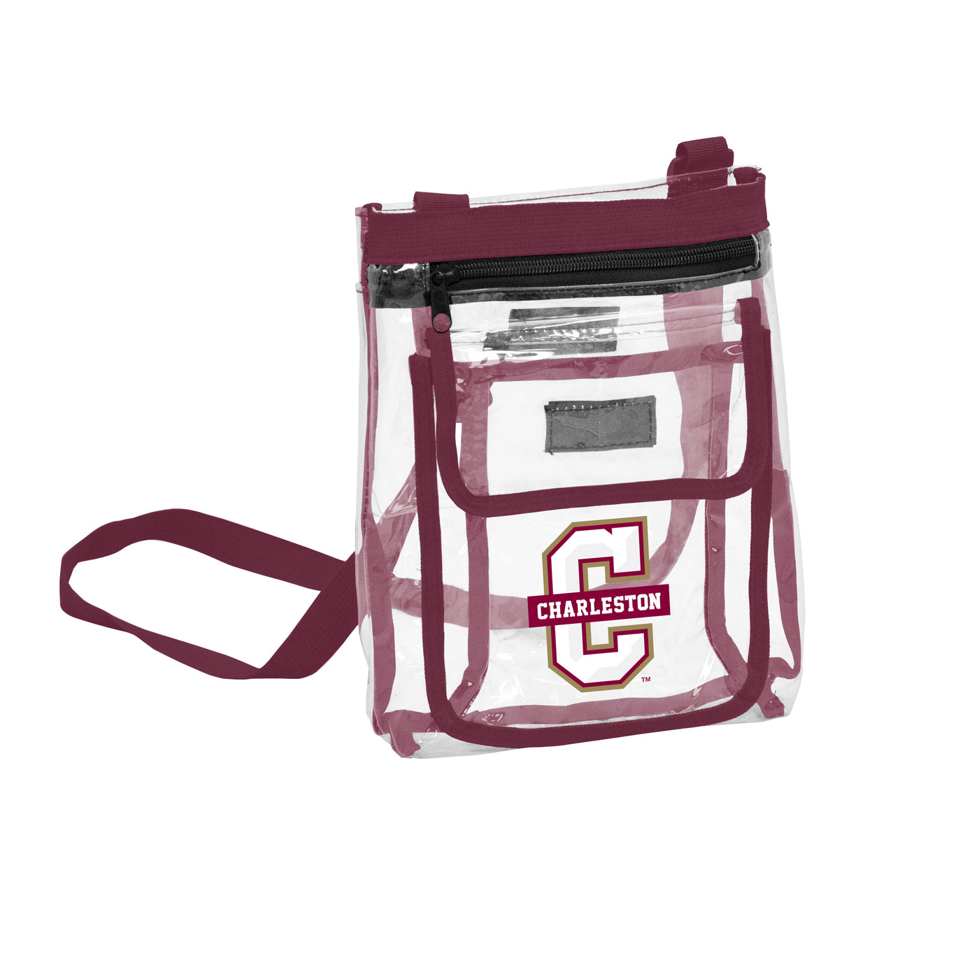 College of Charleston Clear Crossbody