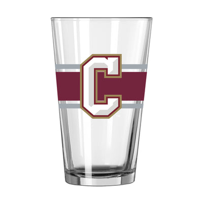 College of Charleston 16oz Stripe Pint Glass - Logo Brands