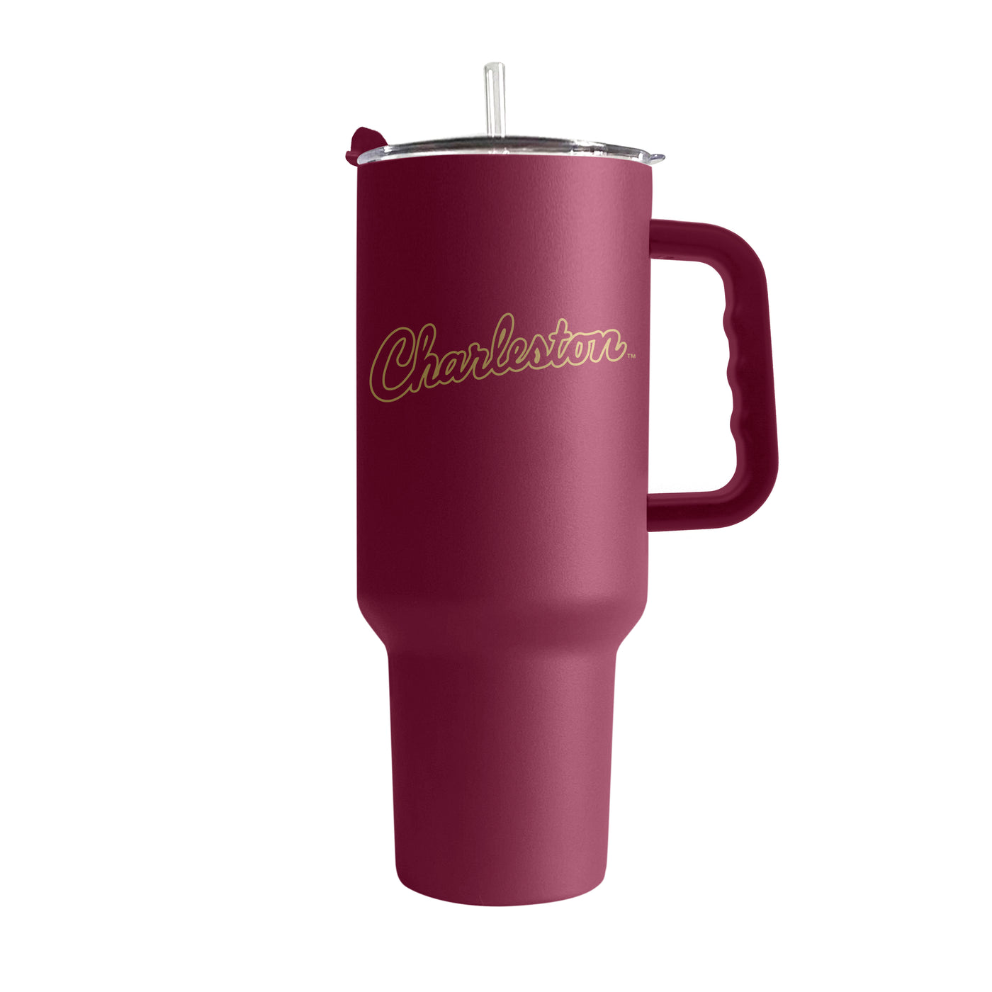College of Charleston 40oz Flipside Powder Coat Tumbler