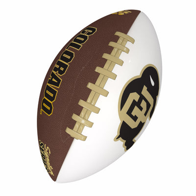 Colorado Official-Size Autograph Football - Logo Brands