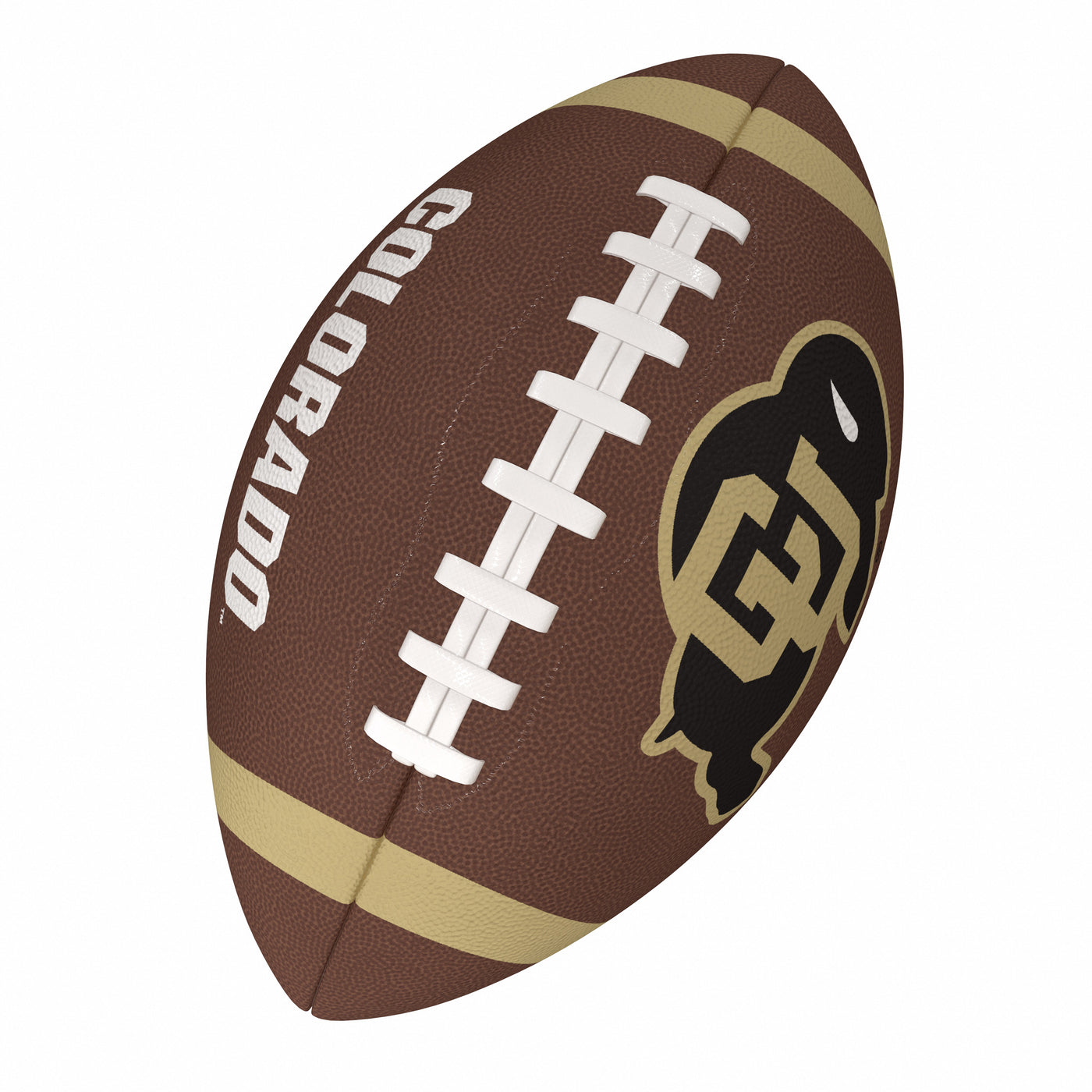 Colorado Team Stripe Official-Size Composite Football