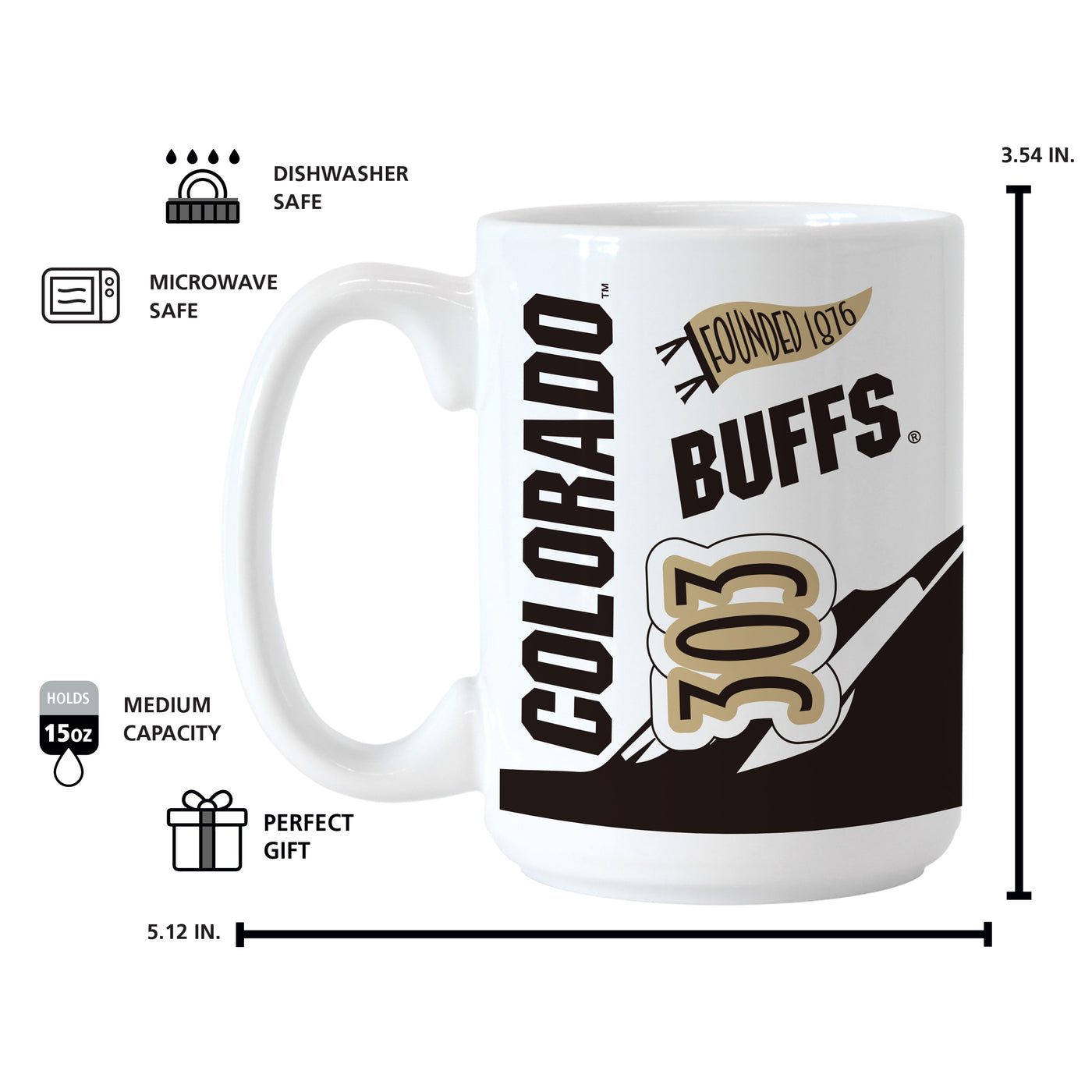 Colorado 15oz Native Sublimated Mug