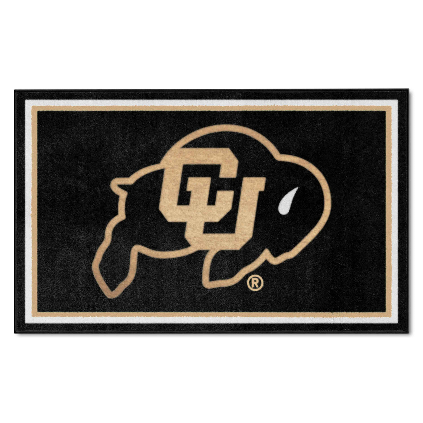 University of Colorado 4x6 Rug