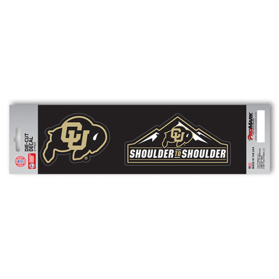 University of Colorado Team Slogan Decal