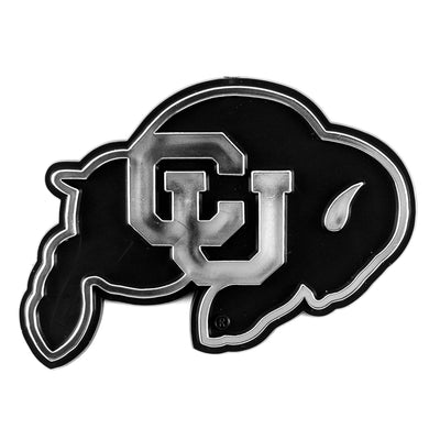 University of Colorado Plastic Chrome Emblem