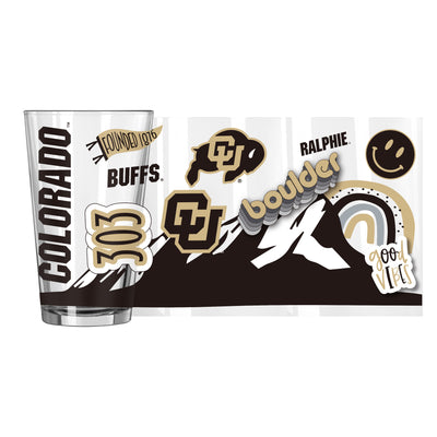 Colorado 16oz Native Pint Glass