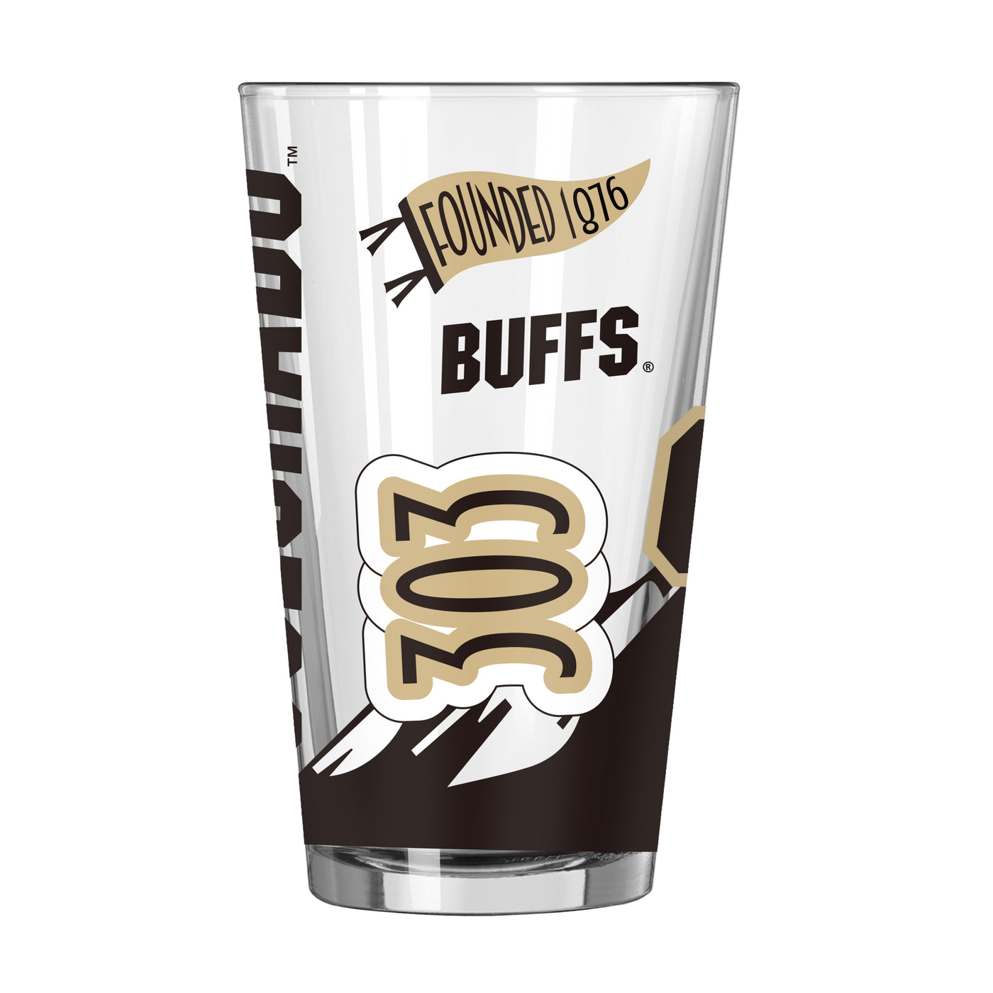 Colorado 16oz Native Pint Glass
