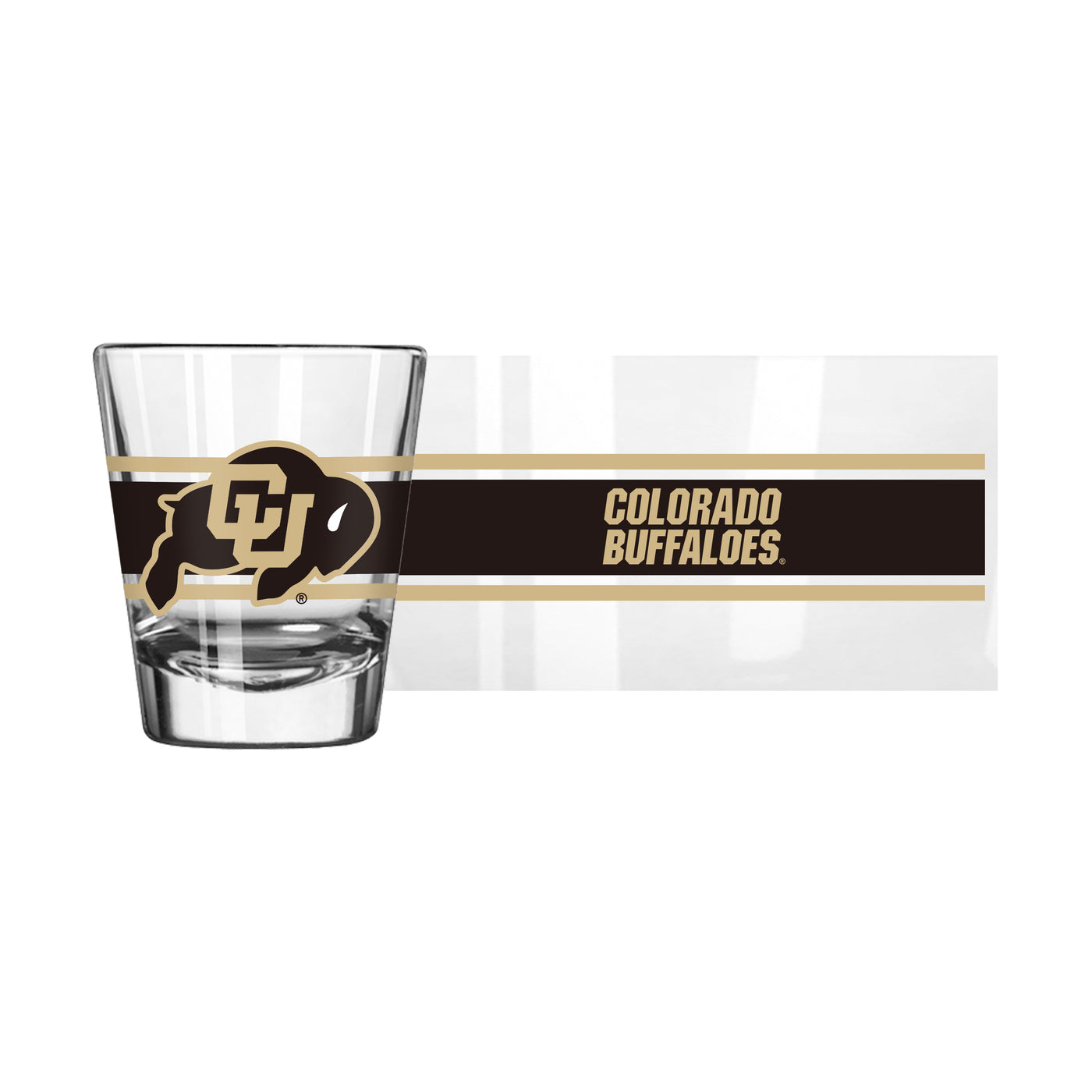 Colorado 2oz Stripe Shot Glass