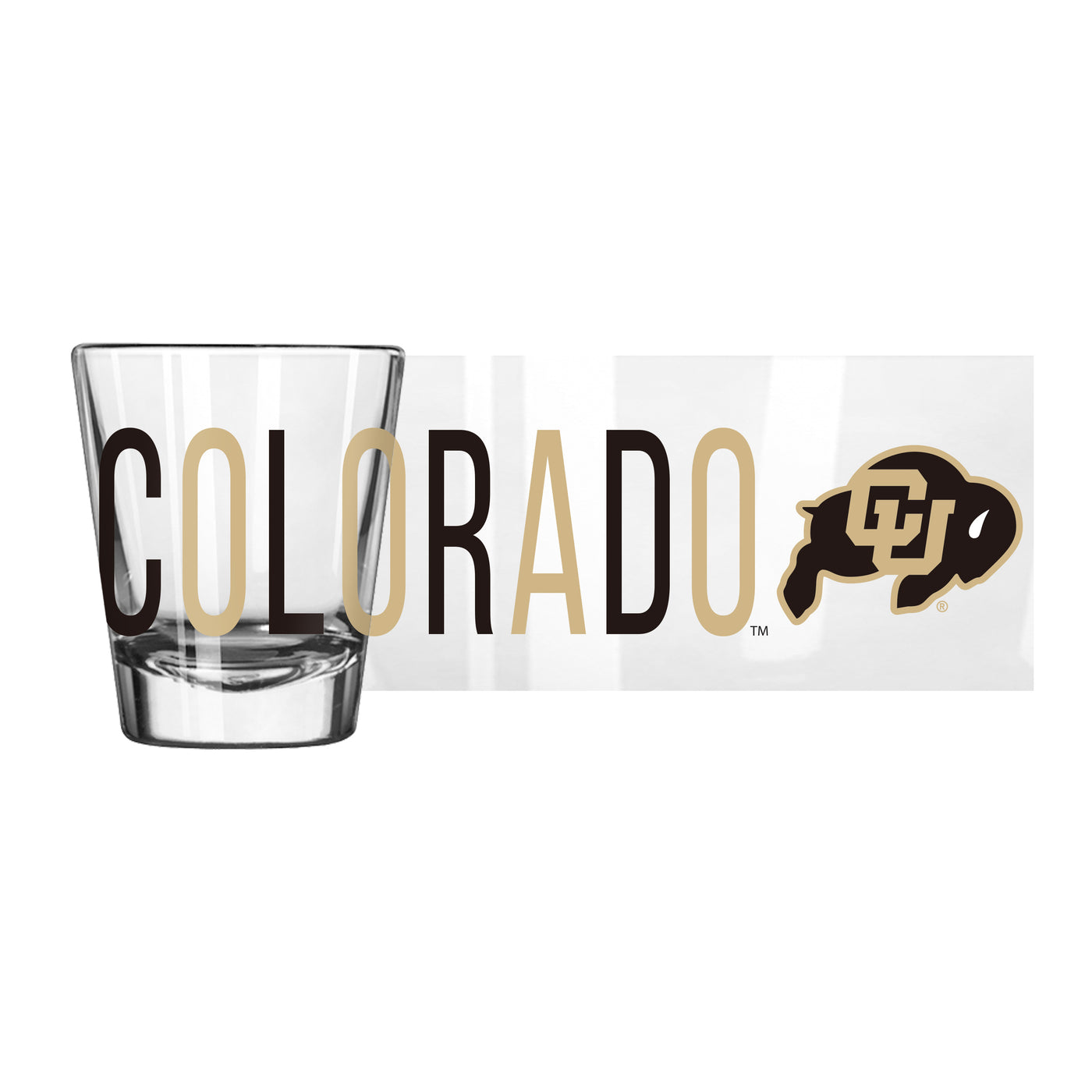 Colorado 2oz Overtime Shot Glass