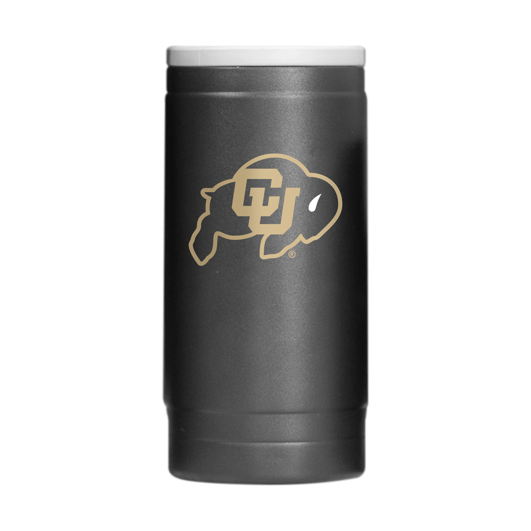 Colorado 12oz Flipside Powder Coat Slim Can Coolie | Logo Brands