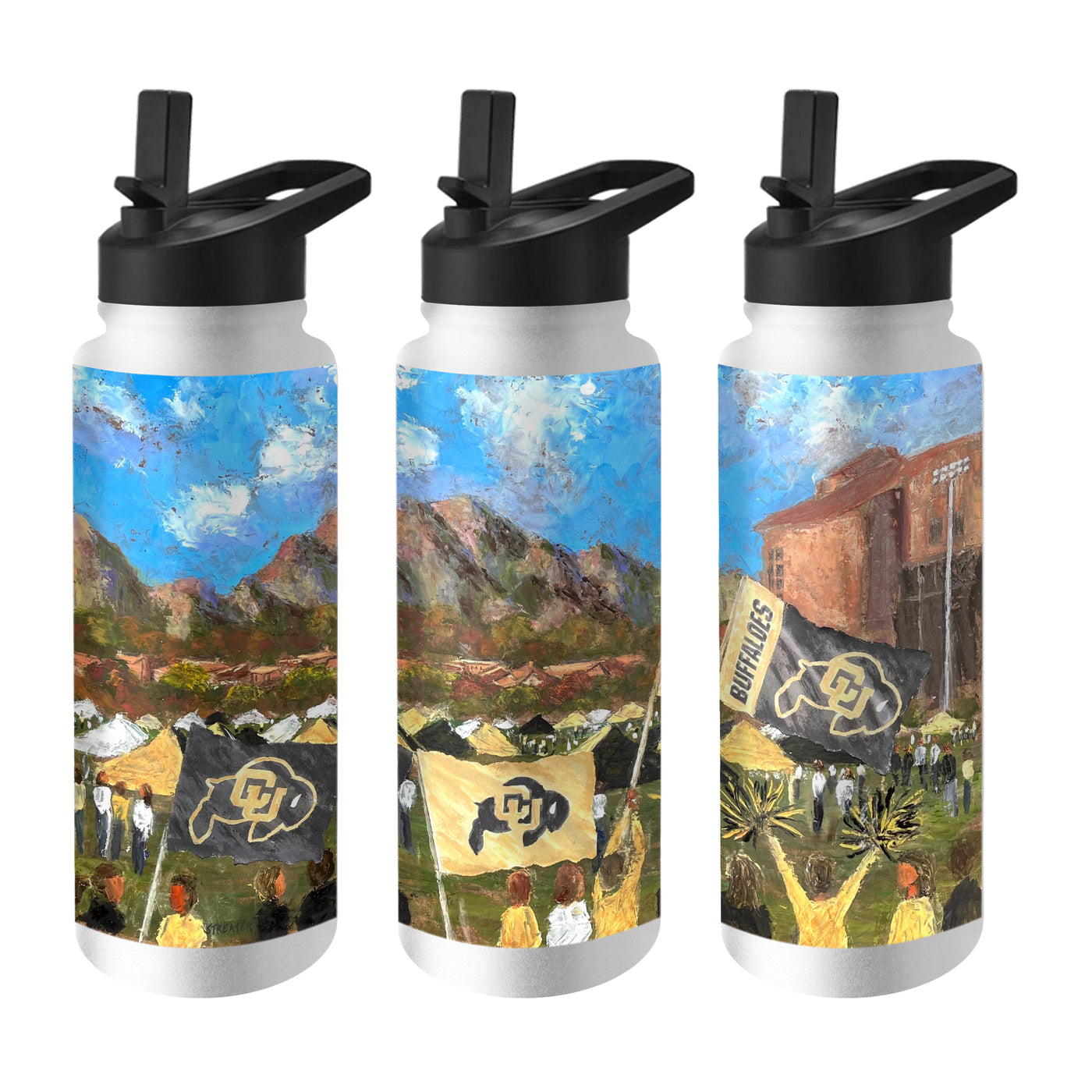 Colorado 34oz Collector Quencher Bottle