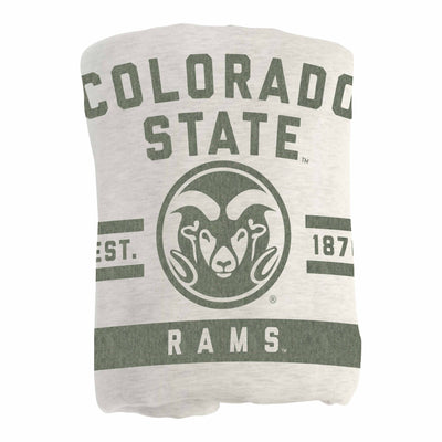 Colorado State Sublimated Sweatshirt Blanket