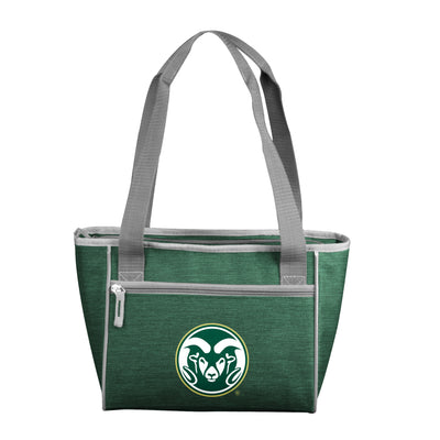 Colorado State Crosshatch 16 Can Cooler Tote - Logo Brands