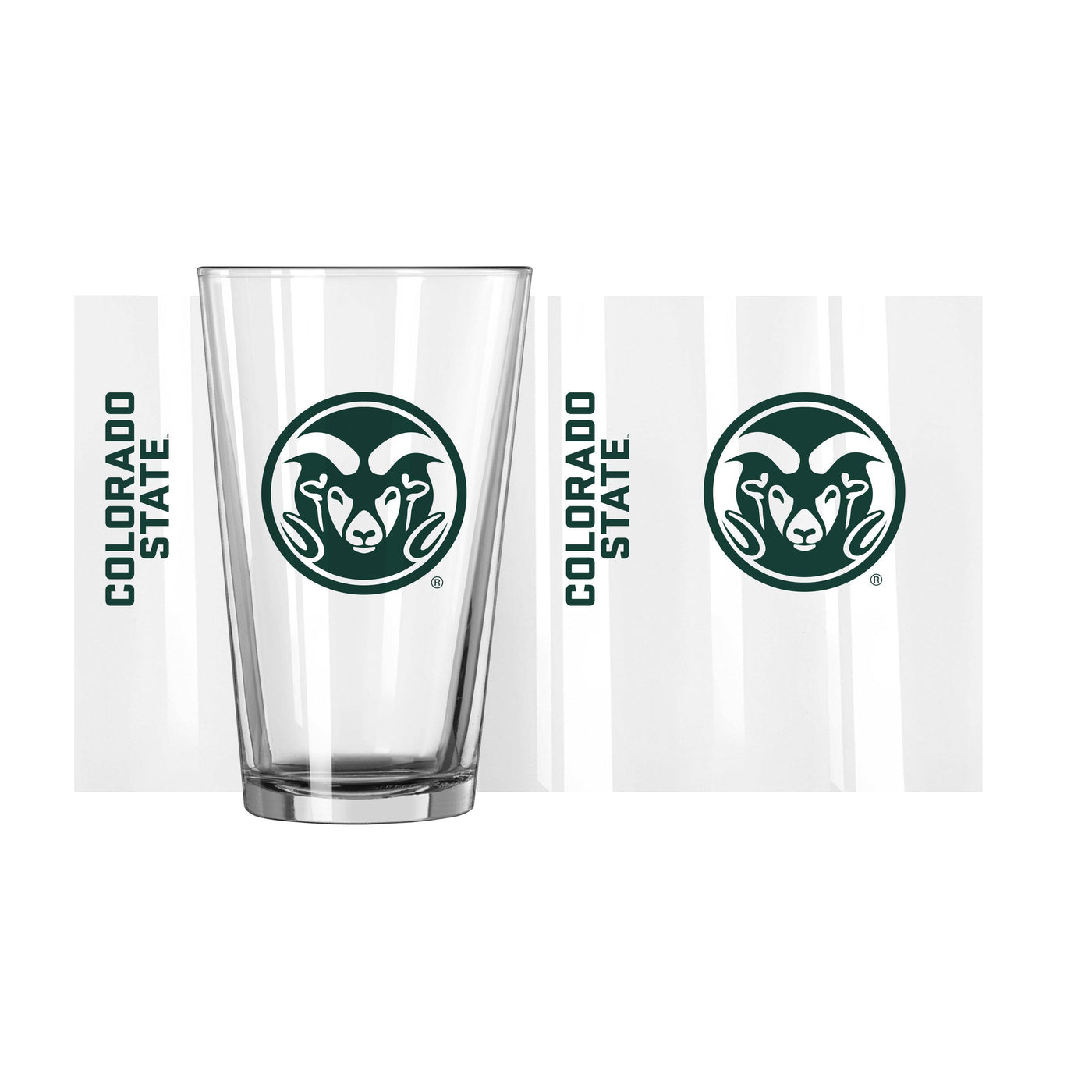 Colorado State 16oz Gameday Pint Glass - Logo Brands