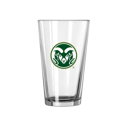 Colorado State 16oz Logo Pint Glass - Logo Brands