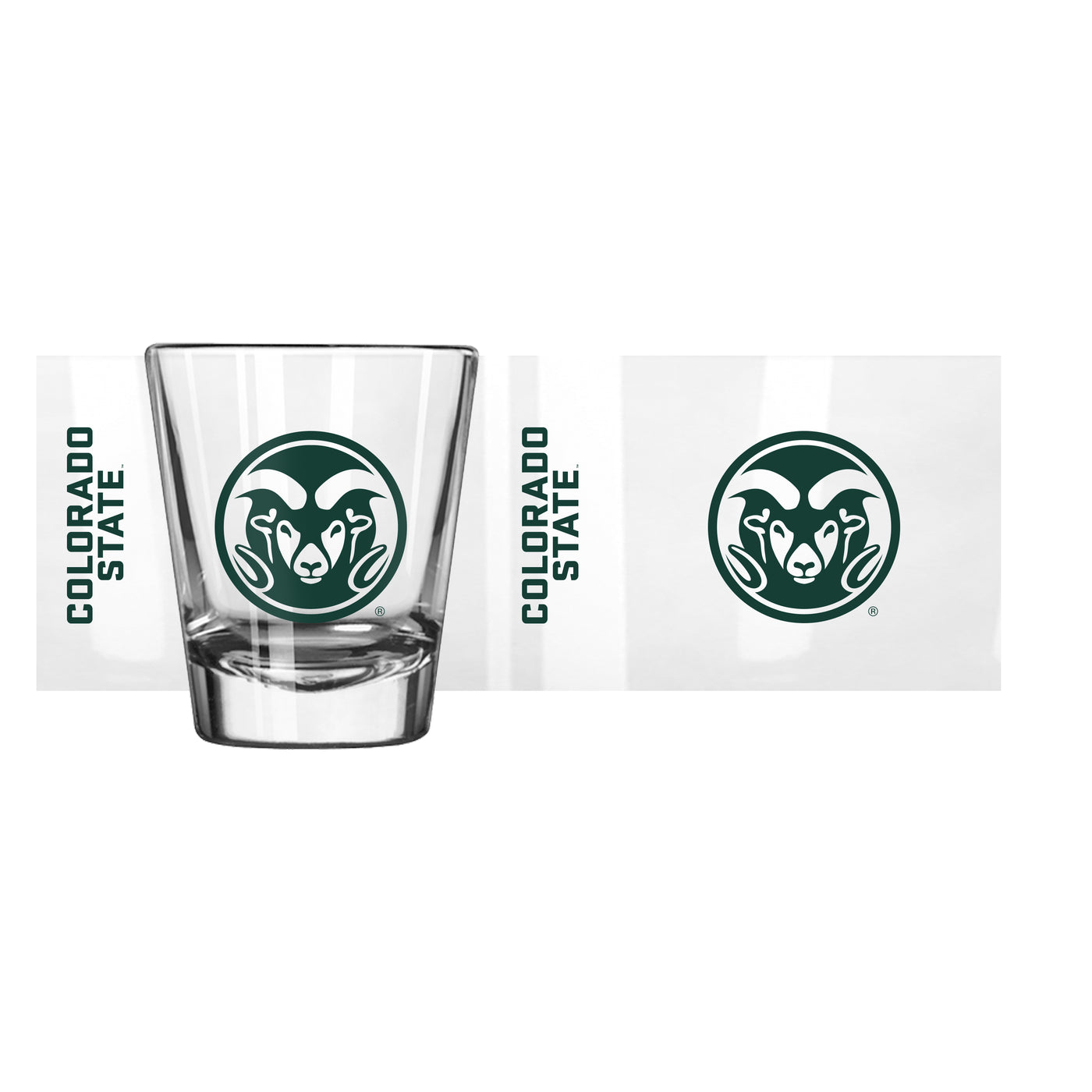 Colorado State 2oz Gameday Shot Glass - Logo Brands
