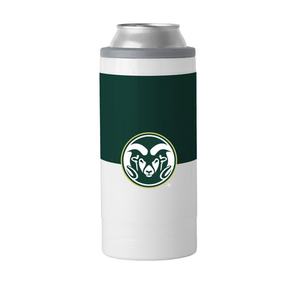Colorado State 12oz Colorblock Slim Can Coolie - Logo Brands
