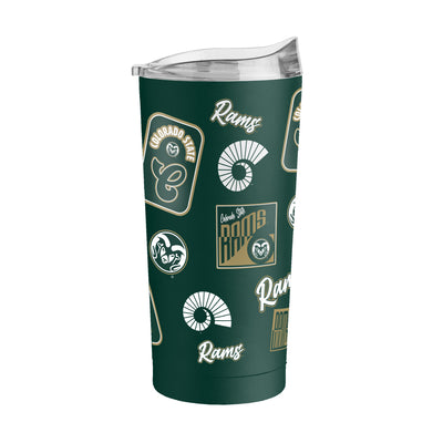 Colorado State 20oz Dreamweave Powder Coat Tumbler